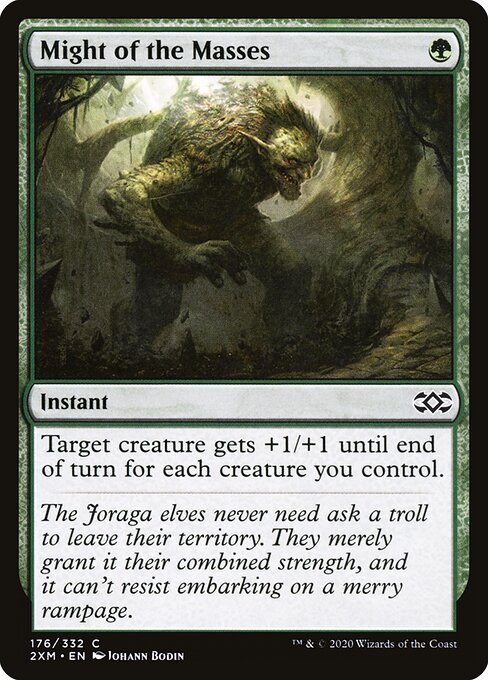 Might of the Masses — Front