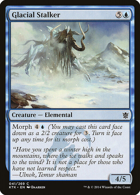 Glacial Stalker — Front