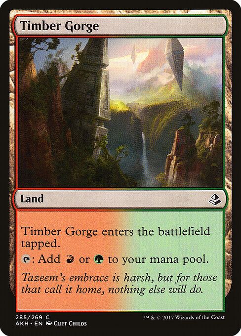 Timber Gorge — Front