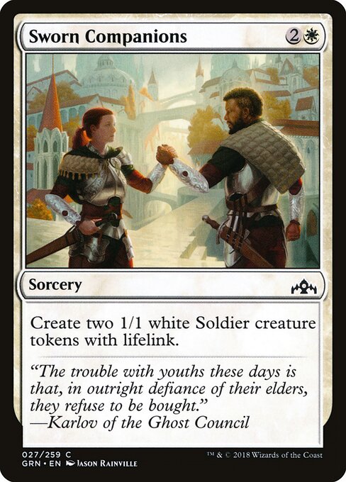 Sworn Companions — Front