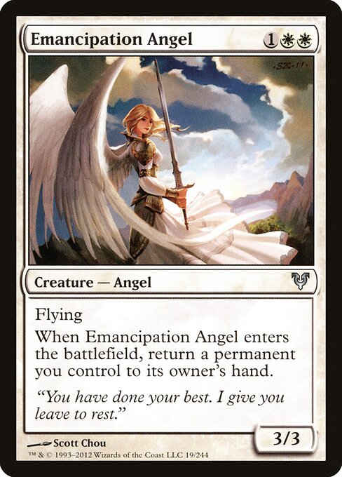 Emancipation Angel — Front