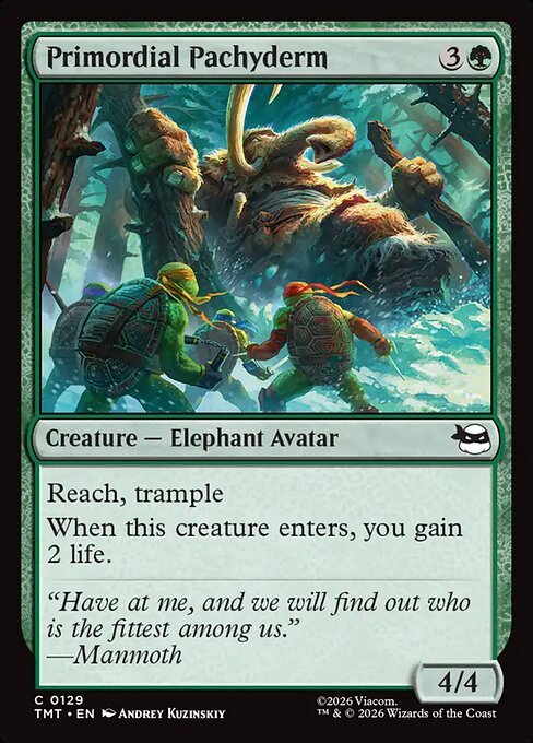 Primordial Pachyderm — Front