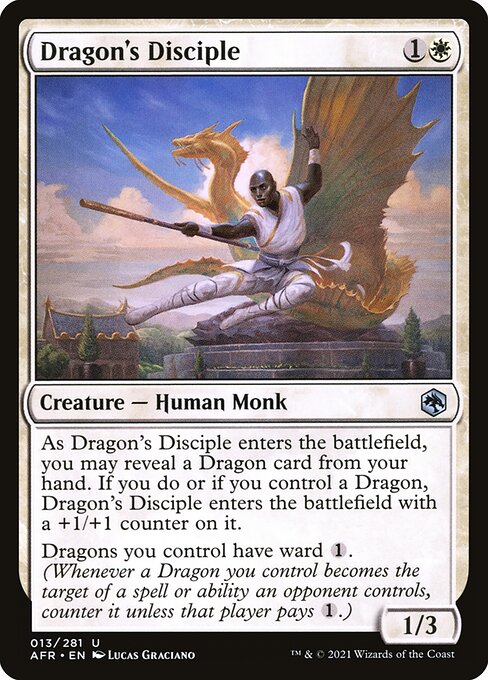 Dragon's Disciple — Front