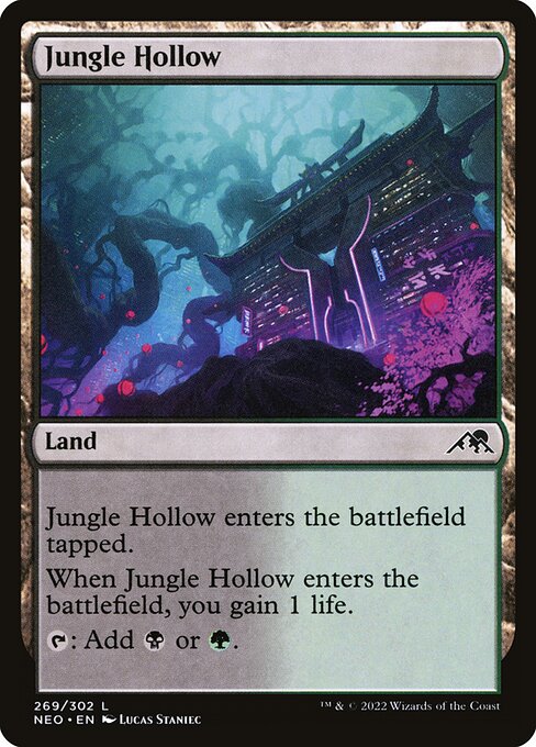 Jungle Hollow — Front