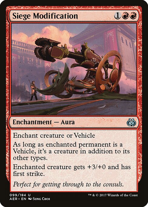 Siege Modification — Front