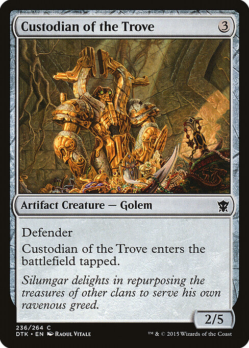 Custodian of the Trove — Front