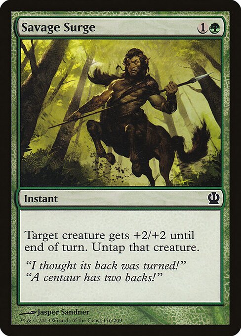 Savage Surge — Front