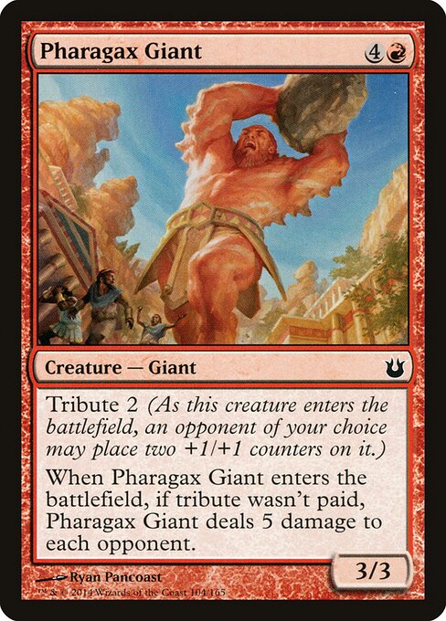 Pharagax Giant — Front