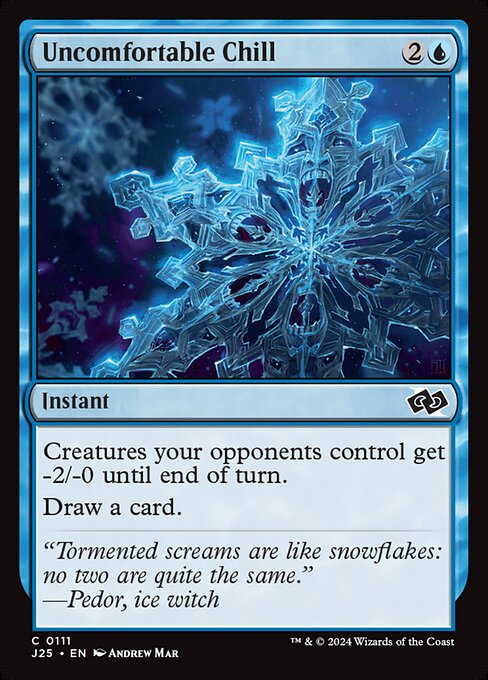 Uncomfortable Chill — Front