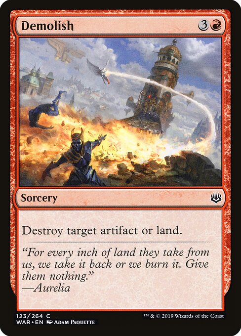 Demolish — Front