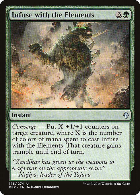 Infuse with the Elements — Front