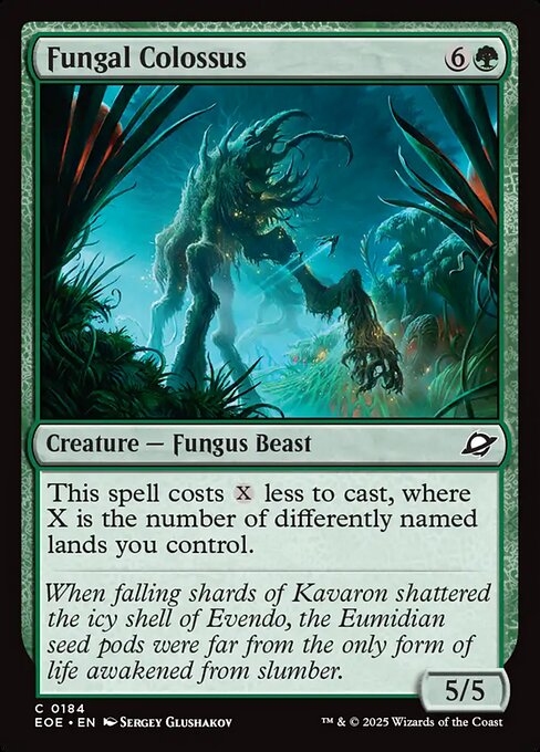 Fungal Colossus — Front