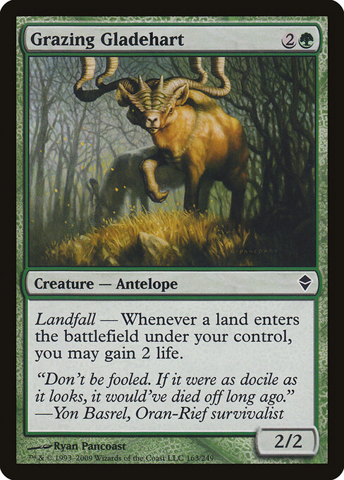 Grazing Gladehart — Front