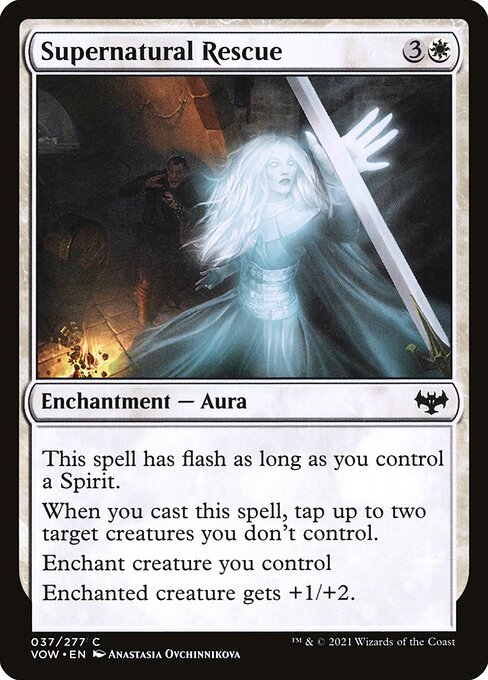 Supernatural Rescue — Front
