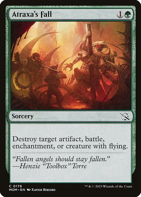 Atraxa's Fall — Front