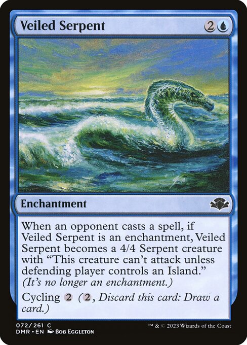 Veiled Serpent — Front