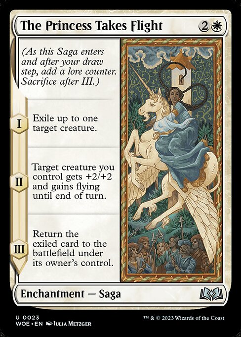 The Princess Takes Flight — Front