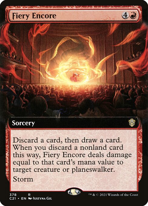Fiery Encore (Extended Art)