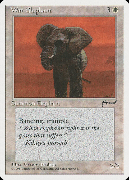 War Elephant — Front