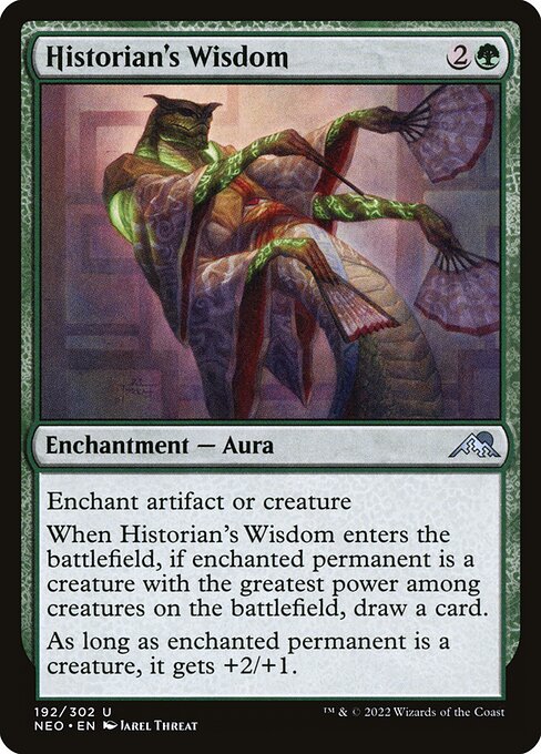 Historian's Wisdom — Front