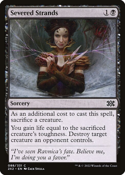 Severed Strands — Front