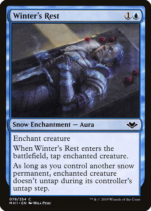 Winter's Rest — Front