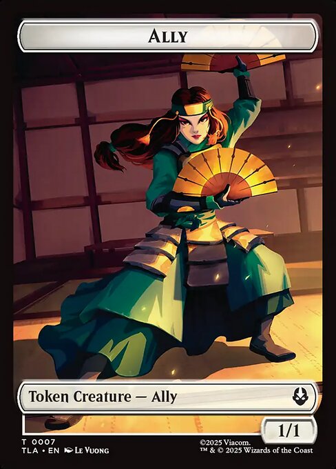 Ally (0007) // Clue (0018) Double-Sided Token — Front — Ally