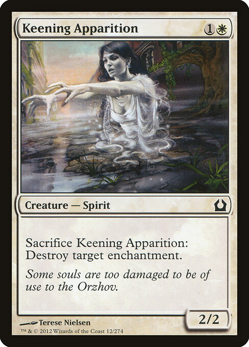 Keening Apparition — Front
