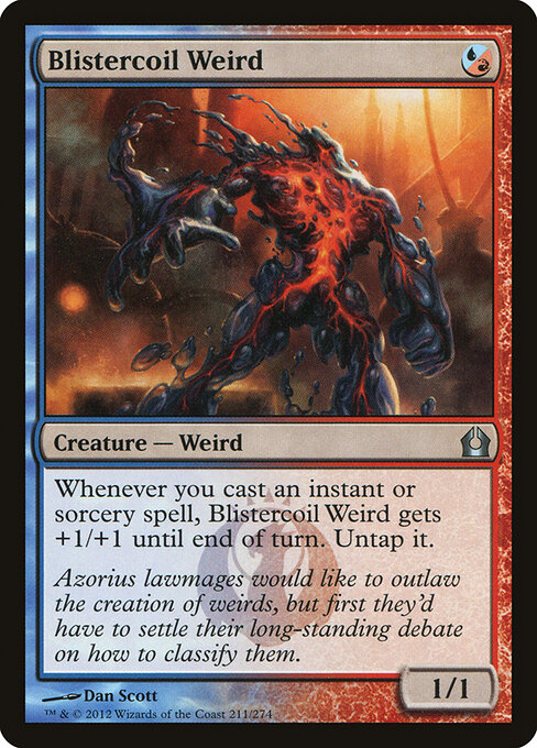 Blistercoil Weird — Front