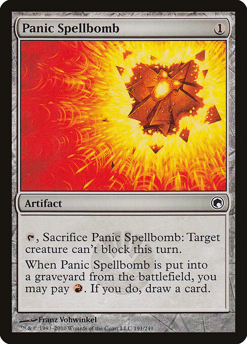 Panic Spellbomb — Front