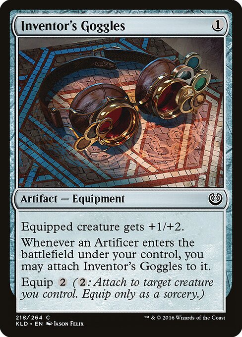 Inventor's Goggles — Front