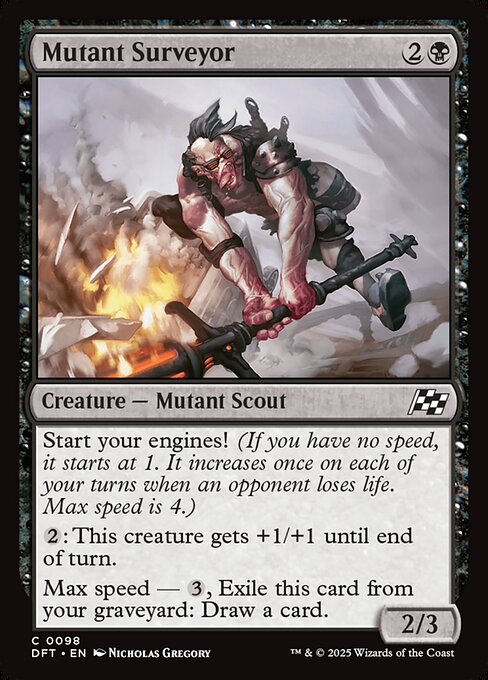 Mutant Surveyor — Front