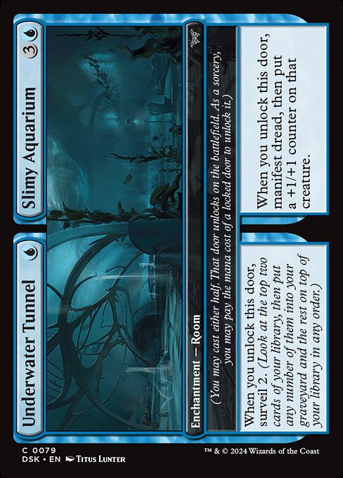 Underwater Tunnel // Slimy Aquarium — Front