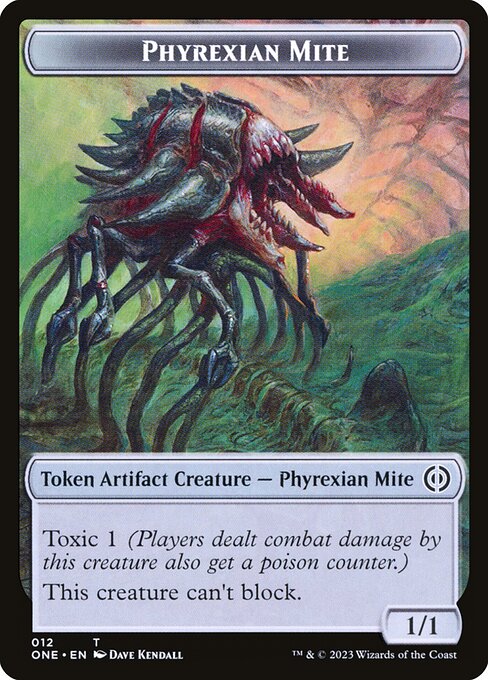 Phyrexian Mite Token (012) — Front
