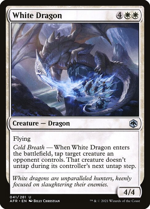 White Dragon — Front