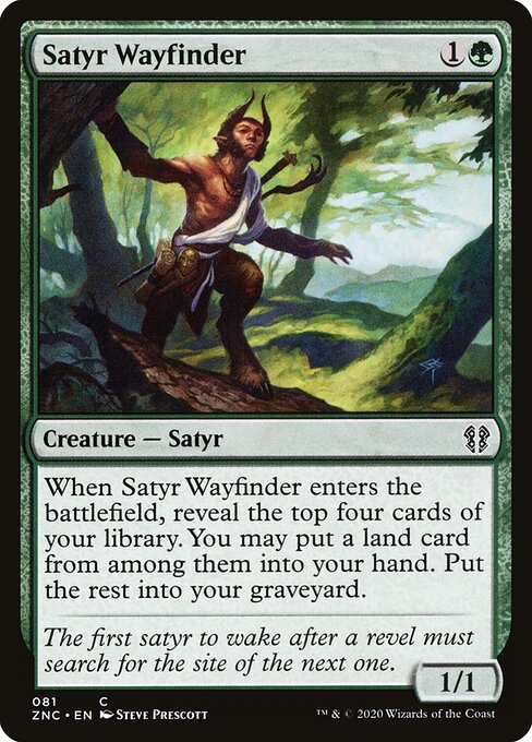 Satyr Wayfinder — Front