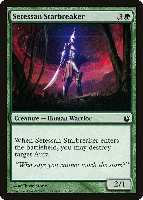 Setessan Starbreaker — Front