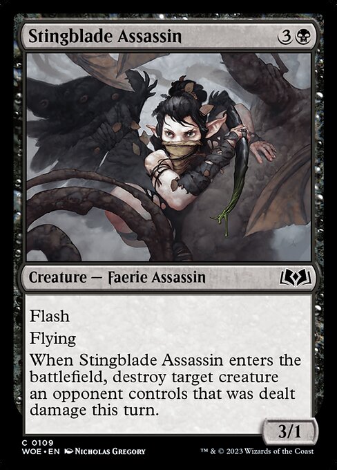 Stingblade Assassin — Front