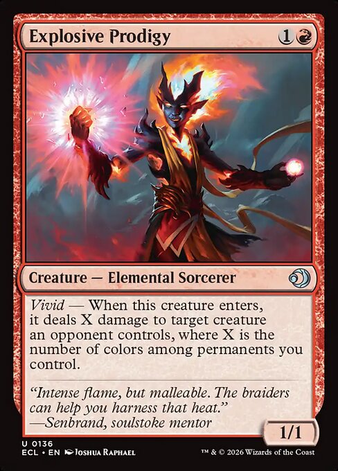 Explosive Prodigy — Front