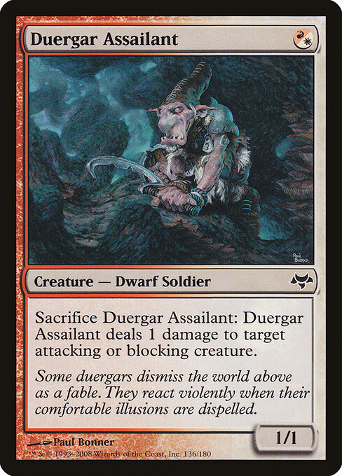 Duergar Assailant — Front
