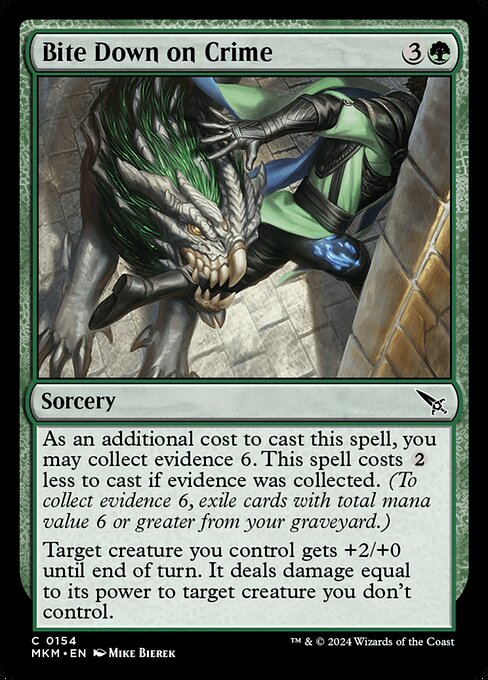 Bite Down on Crime — Front
