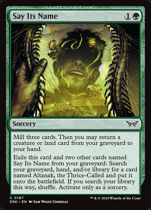 Say Its Name — Front
