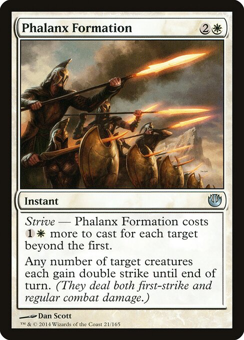 Phalanx Formation — Front