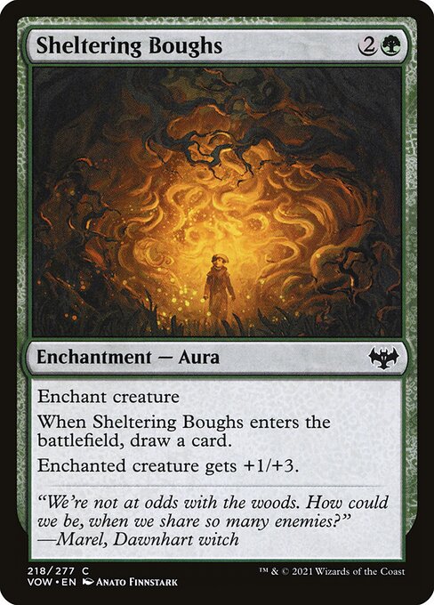 Sheltering Boughs — Front