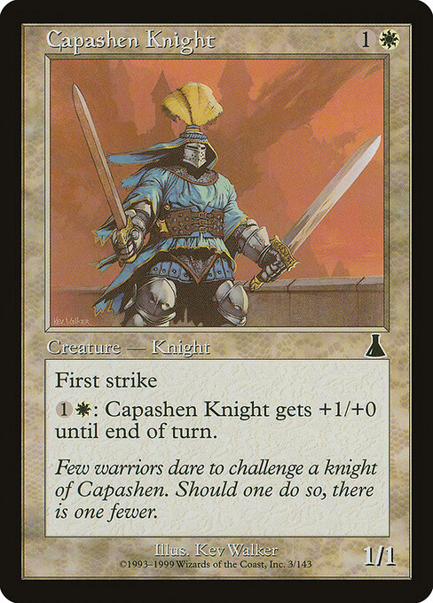 Capashen Knight — Front