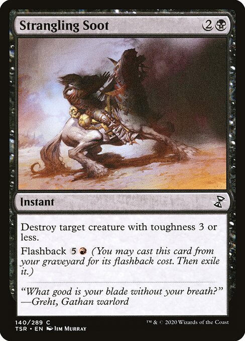 Strangling Soot — Front