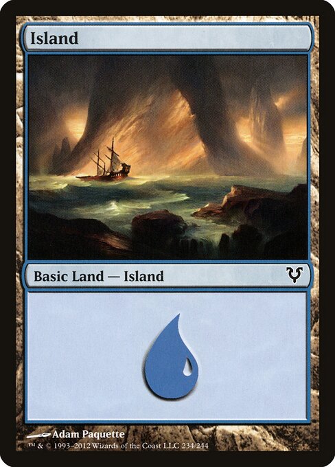 Island (234) — Front