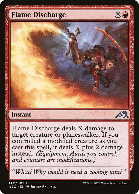 Flame Discharge — Front