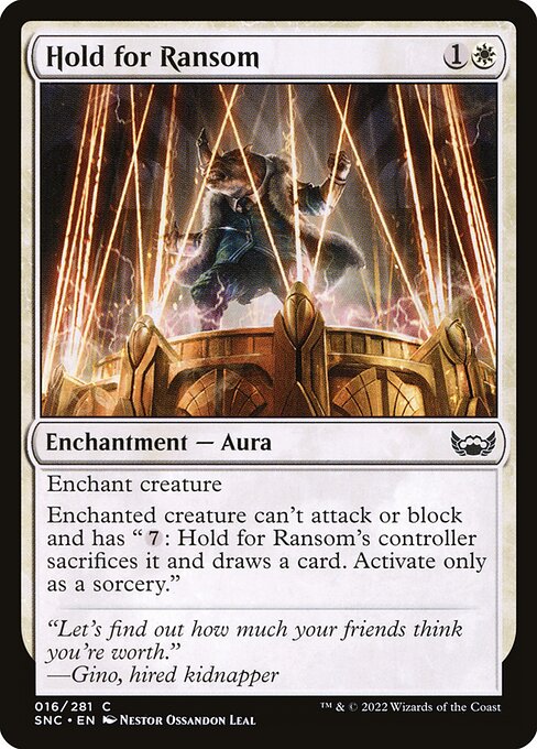 Hold for Ransom — Front