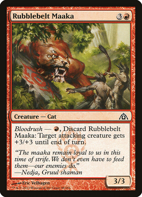 Rubblebelt Maaka — Front